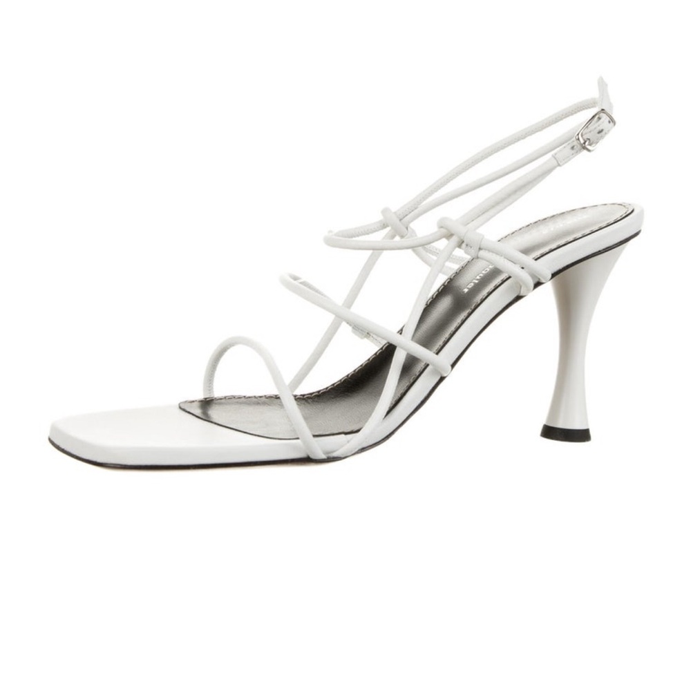 Proenza Schouler White Strappy Heels
